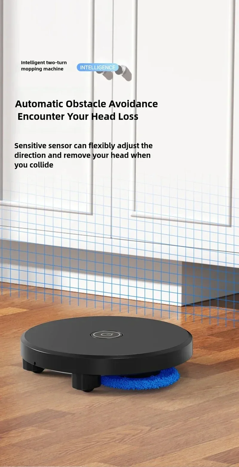 Xiaomi 3-in-1 Smart Sweeping Robot 4000Pa Double-turn Silent Vacuum Cleaner Sweep Mop Brush Multi-function Home Cleaning Machine