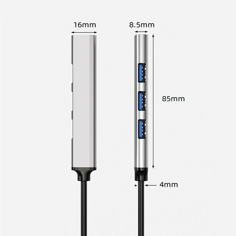 USB Type C HUB 3.0 3.1 4 Port Multi USB Splitter Adapter OTG For HUAWEI Xiaomi Lenovo Macbook PC Computer Accessories