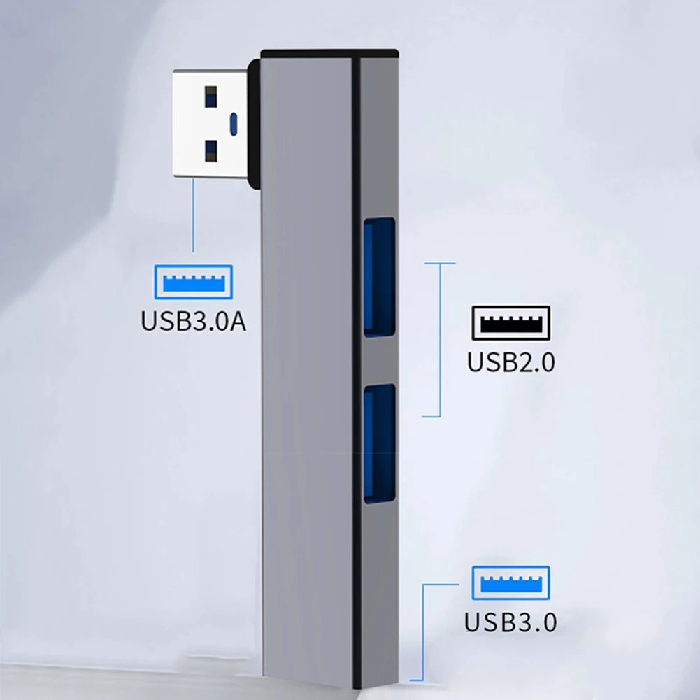 3 in 1 USB HUB Type C HUB OTG USB 3.0/Type-C 3.0 To 3 USB USB Splitter Hub Speed 5.0Gbps 3 Port for PC Computer Laptop