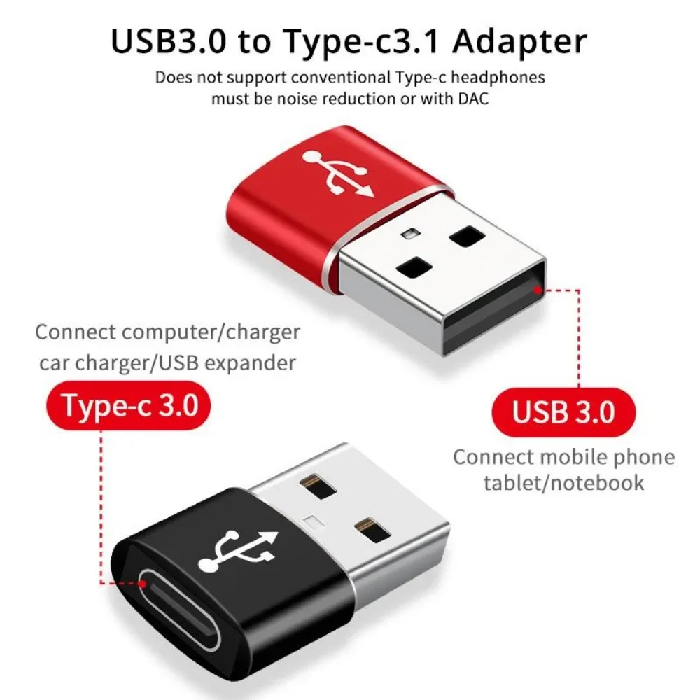 USB3.0 To Type C OTG Adapter Accessory for IPhone 11 12 13 14 Pro Max Type-c Female To USB Male Converter for Apple IPad Samsung